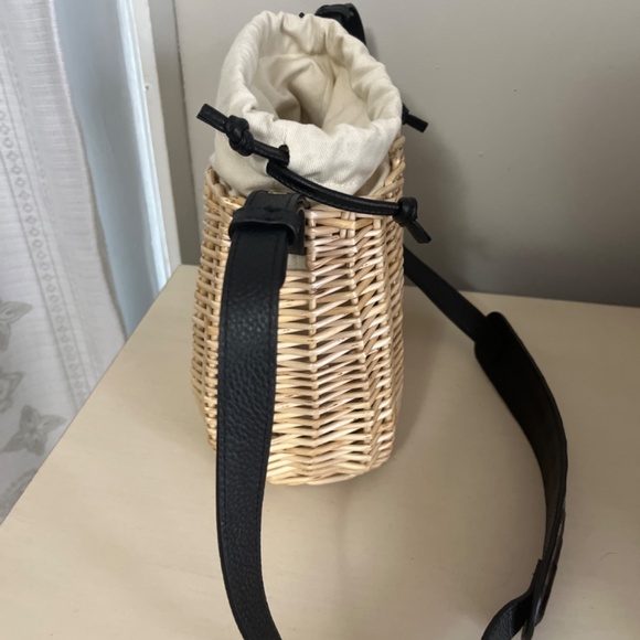 MARIA OLIVER CHRIS BASKET DRAWSTRING SHOULDER BAG - Picture 7 of 8